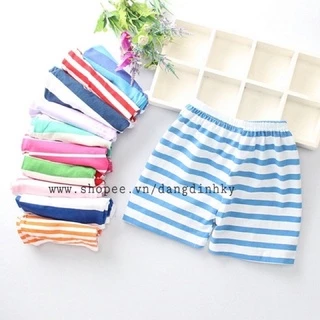 QUẦN CHỤC COTTON KẺ CHO BÉ