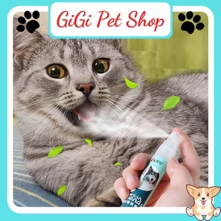 Xịt thơm miệng chống hôi diệt khuẩn cho chó mèo Fresh Friends 14ml phụ kiện thú cưng giá rẻ - GiGi Pet Shop