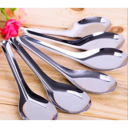 Combo 10 thìa ăn bằng inox cao cấp