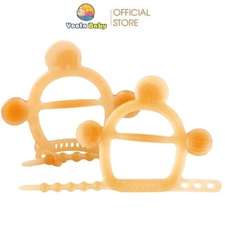 Gặm Nướu MISUTA Ngậm Nướu Chất Liệu Silicone Chống Rơi Mềm Dẻo An Toàn Cho Bé YOOTA BABY