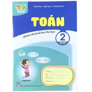 Sách - Toán (Dành cho buổi học thứ 2) lớp 2 tập 2