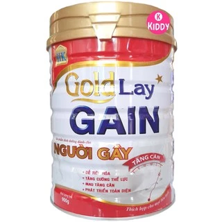 Sữa tăng cân Goldlay Gain 900g dành cho mọi lứa tuổi (date luôn mới)