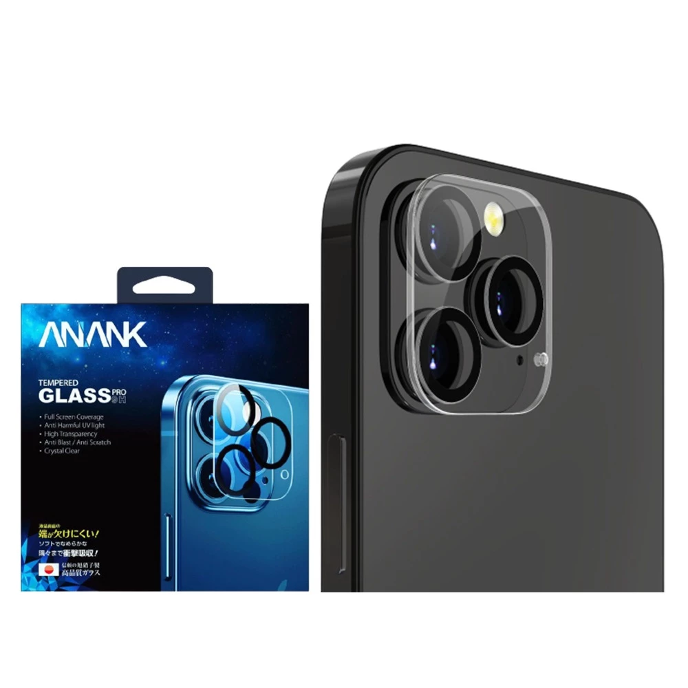 Kính cường lực Anank bảo vệ cụm camera sau cho iPhone