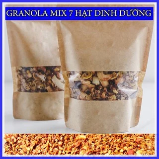 Granola ăn kiêng mix 7 loại hạt DINH DƯỠNG 250g