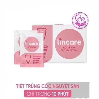 [Chính hãng] Bột tiệt trùng cốc nguyệt san Lincare