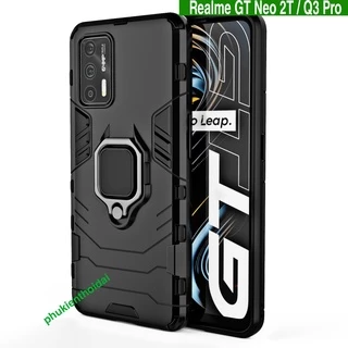 Ốp lưng Realme GT Neo 2T / Realme Q3 Pro / Q5 Pro / GT 2 Iron Man Iring chống sốc giá đỡ xem phim siêu bền