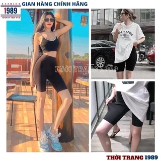 Quần Legging Lửng Nữ 🌸 Legging ngố nâng mông SIÊU HOT 🌸Cạp cao -HER_1989