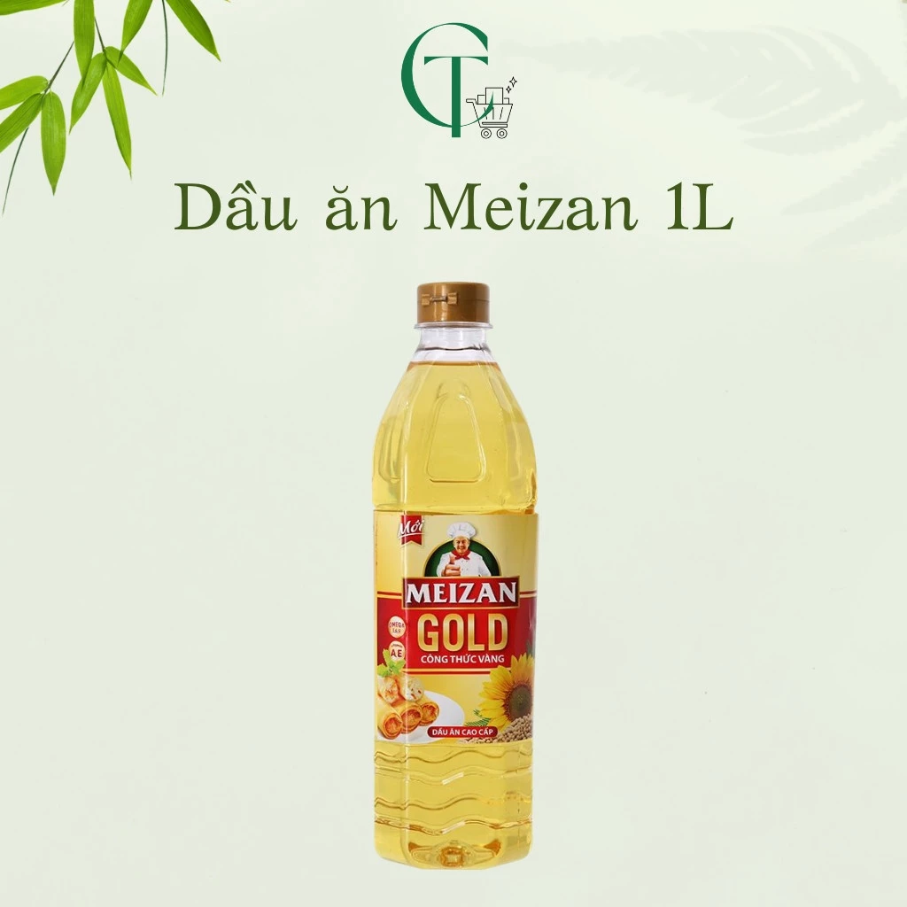 Dầu ăn cao cấp Meizan Gold chai 1L