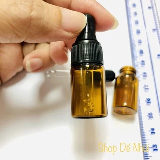 Lọ Thủy Tinh Nắp Ống Nhỏ Giọt 1ml; 2ml; 3ml; 5ml