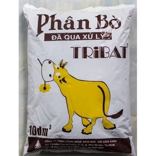 PHÂN BÒ KHÔ TRIBAT, PHÂN BÒ ĐÃ QUA XỬ LÝ TRIBAT BAO 10dm3