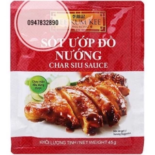 Sốt ướp đồ nướng thịt  Leekumkee gói 45g