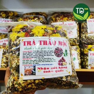 Trà thảo mộc Sapa giúp thanh nhiệt giải độc, an thần, ổn định huyết áp, làm đẹp da, 100% thiên nhiên - Kho thảo dược 24h