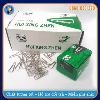 Kẹp Tài Liệu Văn Phòng - Ghim Cài Tam Giác C62