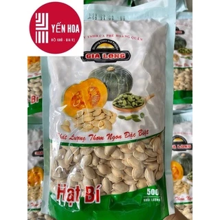 500g Hạt bí rang to thơm béo - Đóng gói 500g