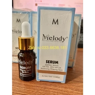 {chuẩn hàng 100%}serum MELODY giúp dưỡng trắng-giữ ẩm -mềm mịn da chai 10Ml