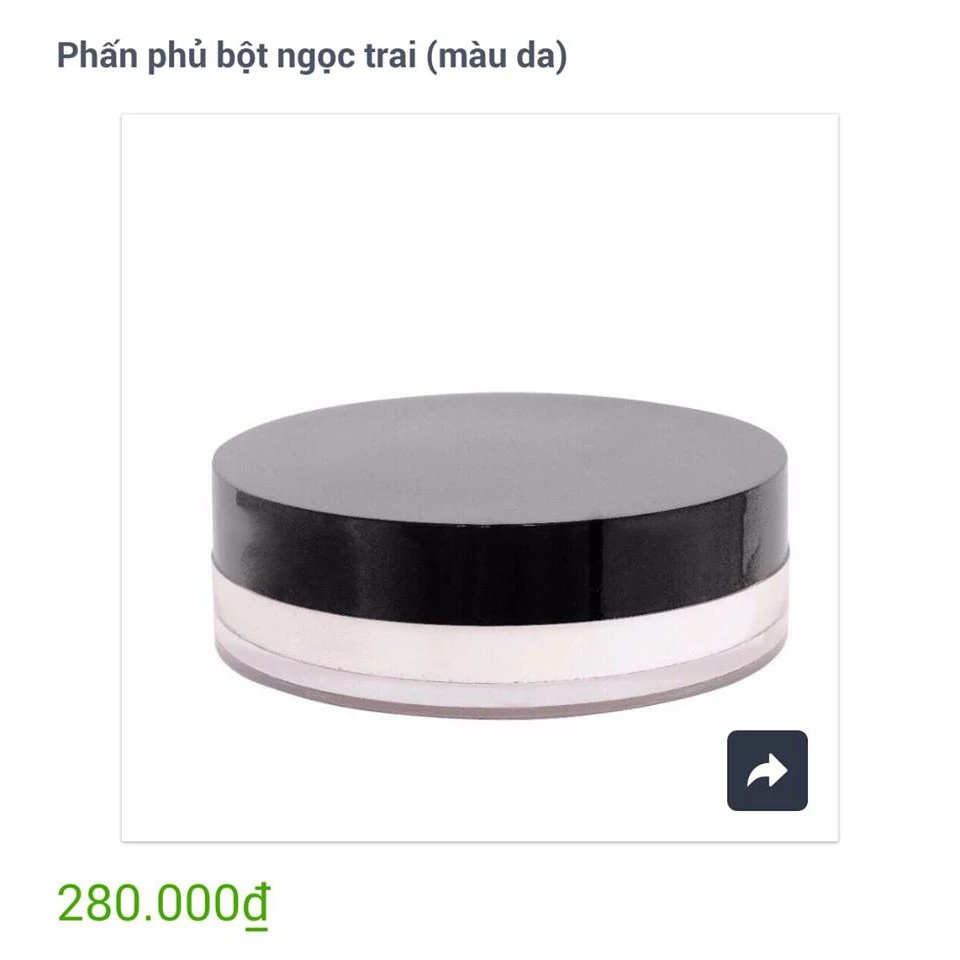 Phấn phủ Ngọc Trai Cao cấp - Phấn nụ Bà Tùng