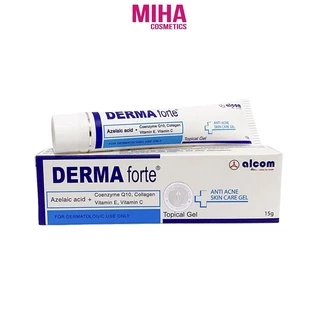 Gel Dưỡng Giảm Mụn Và Mờ Thâm Alcom Derma Forte Anti Acne Skin Care Gel 15g