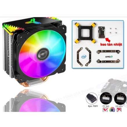[Mã ELAUG giảm 6% đơn 50K] Quạt Tản Nhiệt CPU Jonsbo | CR1000, CR1200, CR1400, T400i, Chính Hãng 100%, Bảo Hành 3 Tháng