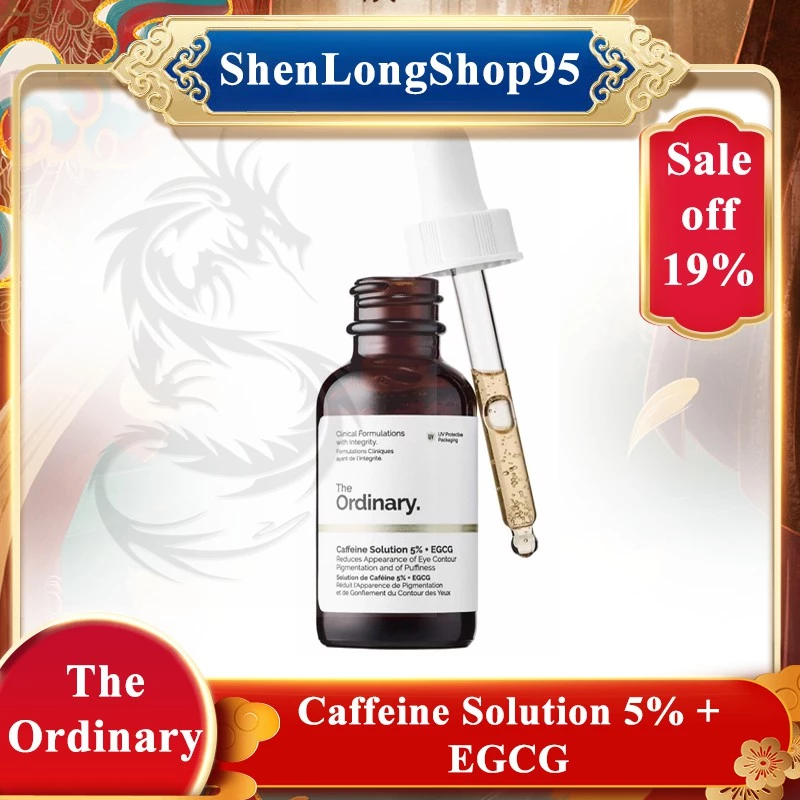 Tinh chất serum cải thiện thâm và bọng mắt The Ordinary Caffeine Solution 5% + EGCG 30ml