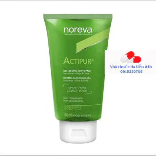 Sữa rửa mặt Noreva Actipur Cleansing gel 150ml dành cho da dầu mụn