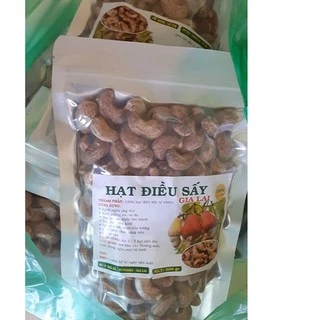 hạt điều sấy nguyên chất không muối  loại 1 (500gr-1kg)