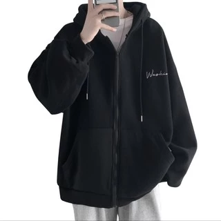 Áo Hoodie Kéo Khóa Nam Nữ Washion ❤ Áo Khoác Nỉ Có Nón Unisex PM602