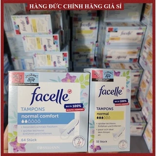 Băng vệ sinh Tampon Facelle Đức đầy đủ size