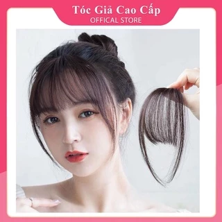 Tóc mái giả thưa ❤️ Tóc thật ❤️hàng móc tay