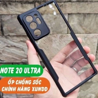 Ốp lưng chống sốc S24/S23 PLUS/S23 ULTRA/S22 Ultra/S24plus/S22/Note 9/Note10Plus/Note20Ultra lưng trong viền màu Xundd