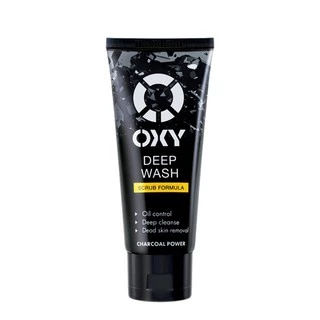 Kem Rửa Mặt Có Hạt Sạch Sâu - OXY Deep Wash Scrub Formula 100g