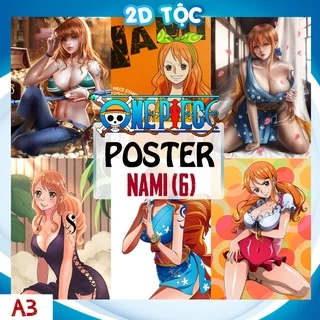 Poster A3 Cao Cấp Treo Tường Nami (6) Anime Manga One Piece By 2D Tộc Shop