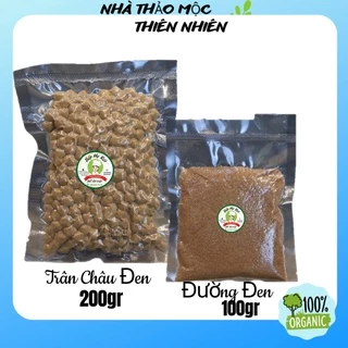 Combo 2 món Trân Châu + Đường Đen tự chọn cao cấp