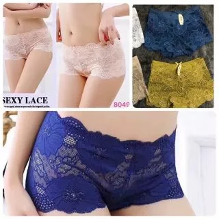 Set 10 Quần Lót Đùi Pha Ren Sexy Mã 8806