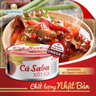 Cá Saba Nhật Sốt Cà SEASPIMEX 185gr