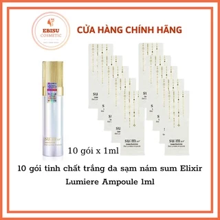 10 gói tinh chất trắng da sạm nám sum Elixir Lumiere Ampoule 1ml_𝗘𝗯𝗶𝘀𝘂 𝗖𝗼𝘀𝗺𝗲𝘁𝗶𝗰