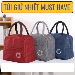 (màu ngẫu nhiên)Túi Đựng Hộp Cơm Giữ Nhiệt Lunch Bag