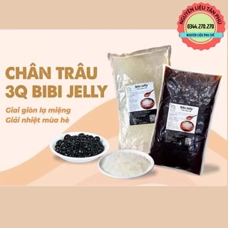 Trân châu 3Q Bibi Jelly - Topping dùng sẵn - Túi 2kg -