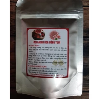 Mặt nạ collagen hoa hồng handmade 100gr