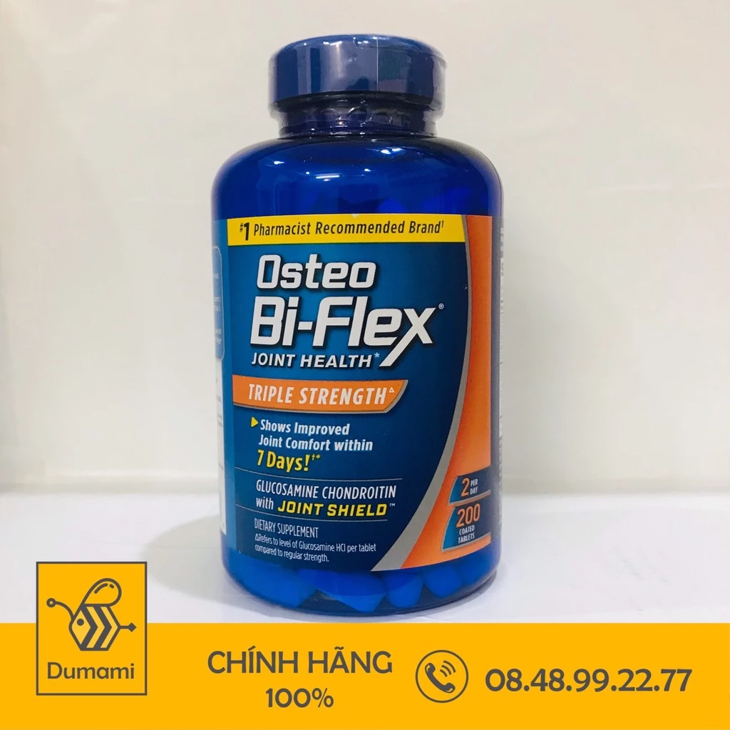 Viên uống Osteo Bi-Flex Joint Health chai 200 viên của Mỹ