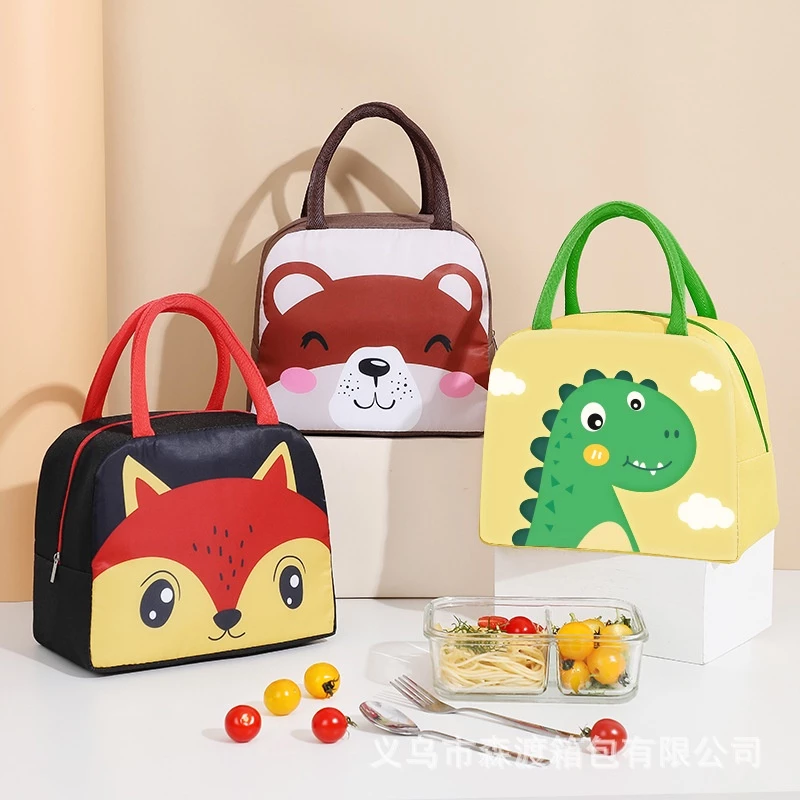 Túi Giữ Nhiệt Đựng Cơm Trưa LUNCH BAG văn phòng Gấu Thỏ House