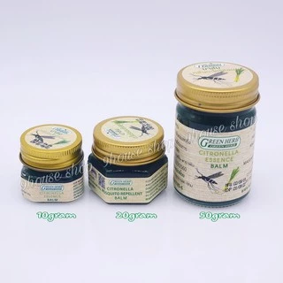 Cao Sả Chống Côn Trùng Đốt Green Herb (Citronella Essence Balm)