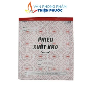 Phiếu xuất nhập kho A4 3 liên 25x20mm, Xấp 150 tờ THIỆN PHƯỚC