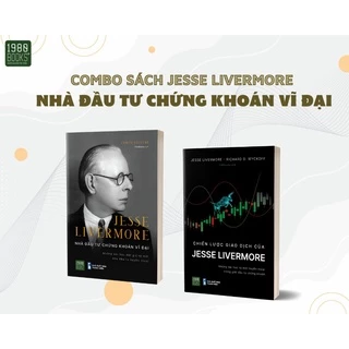 Sách - Combo 2 cuốn sách Jesse Livermore - Nhà đầu tư chứng khoán vĩ đại - 1980books