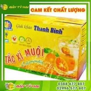 Hộp Tắc Xí Muội Thanh Bình Hủ 900gr Gồm 18 Gói