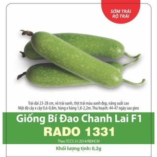 Hạt giống Bí đao chanh lai