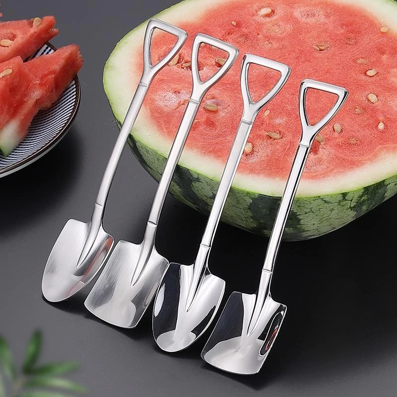 [Rẻ vô địch] Muỗng cafe, múc dưa hấu thiết kế hình xẻng dễ thương - cáp sạc iphone