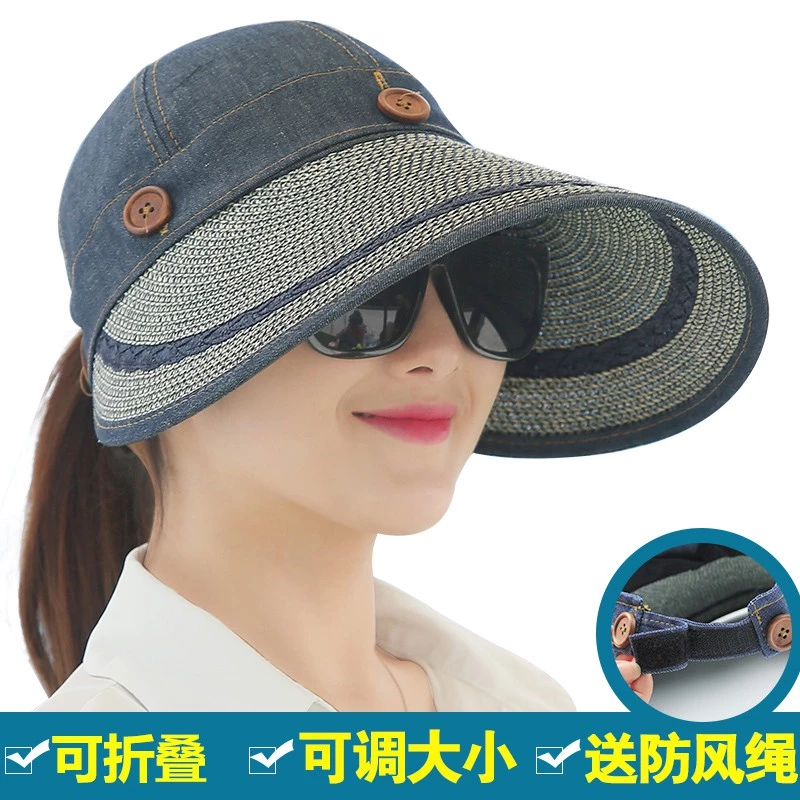 Mũ Rộng Vành Chống Nắng Chống Tia Cực Tím Che Phủ Toàn Diện Thời Trang Mùa Hè Cho Nữ