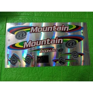 Bộ tem dán xe đạp Mountain màu hàng chất lượng cao dành riêng cho dòng xe đạp, giá bán cực tốt bán lẻ như bán sỉ