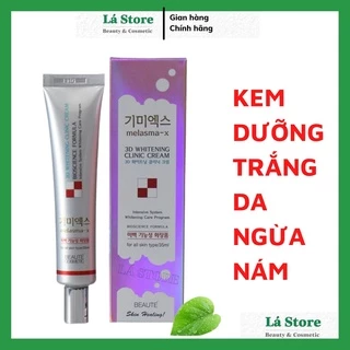 Kem Dưỡng Beaute 3D Whitening Clinic Dưỡng Trắng Da Ngừa Nám Tàn Nhang 40ml