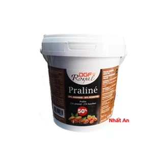 Praline 25% almond 25% hazelnut 200gr (chiết lẻ từ hủ 1kg)